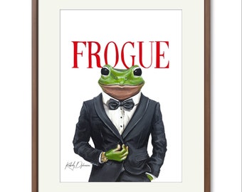 A5 mr. FROGUE print