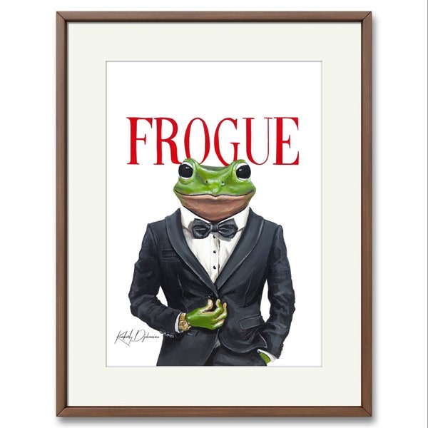 A5 mr. FROGUE print