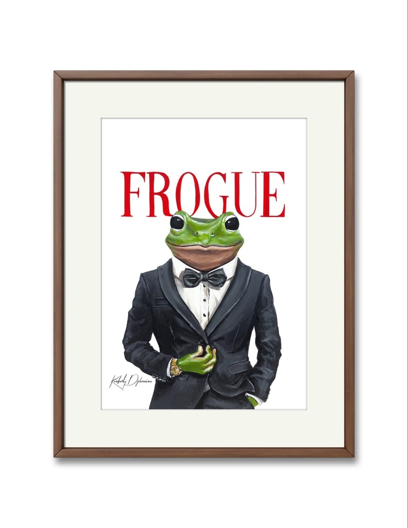 A5 mr. FROGUE print zdjęcie 1