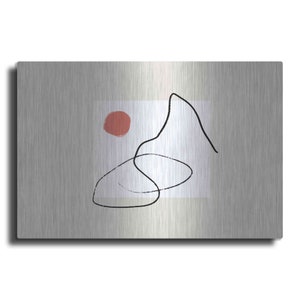 Nordic Landscape by Cesare Bellassai, Metal Wall Art