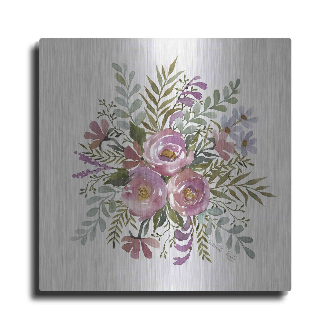 Floral Spray II by Cindy Jacobs, Metal Wall Art - Etsy
