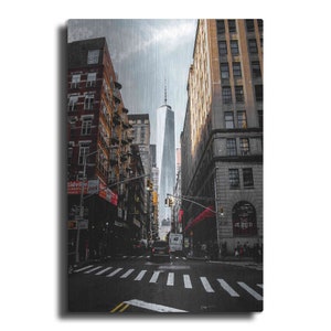 Lower Manhattan by Nicklas Gustafsson, Metal Wall Art