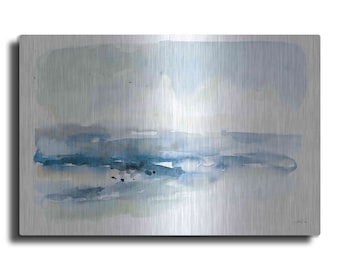 Shoreline Blues I by Katrina Pete, Metal Wall Art