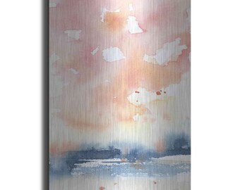 Sunrise Seascape II by Katrina Pete, Metal Wall Art