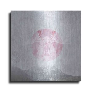 Moose 1 by Louis Duncan-He, Metal Wall Art