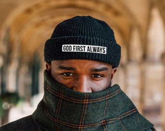 Fisherman Beanie Hat - Etsy UK