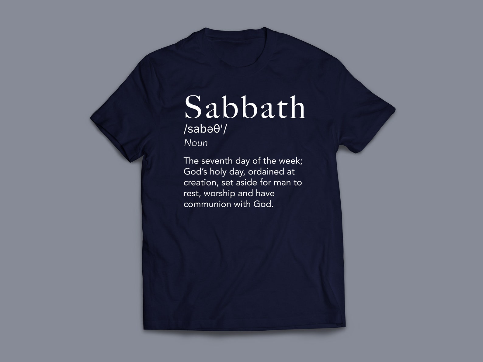 Sabbath Definition Christian T shirt Unisex Dictionary Etsy