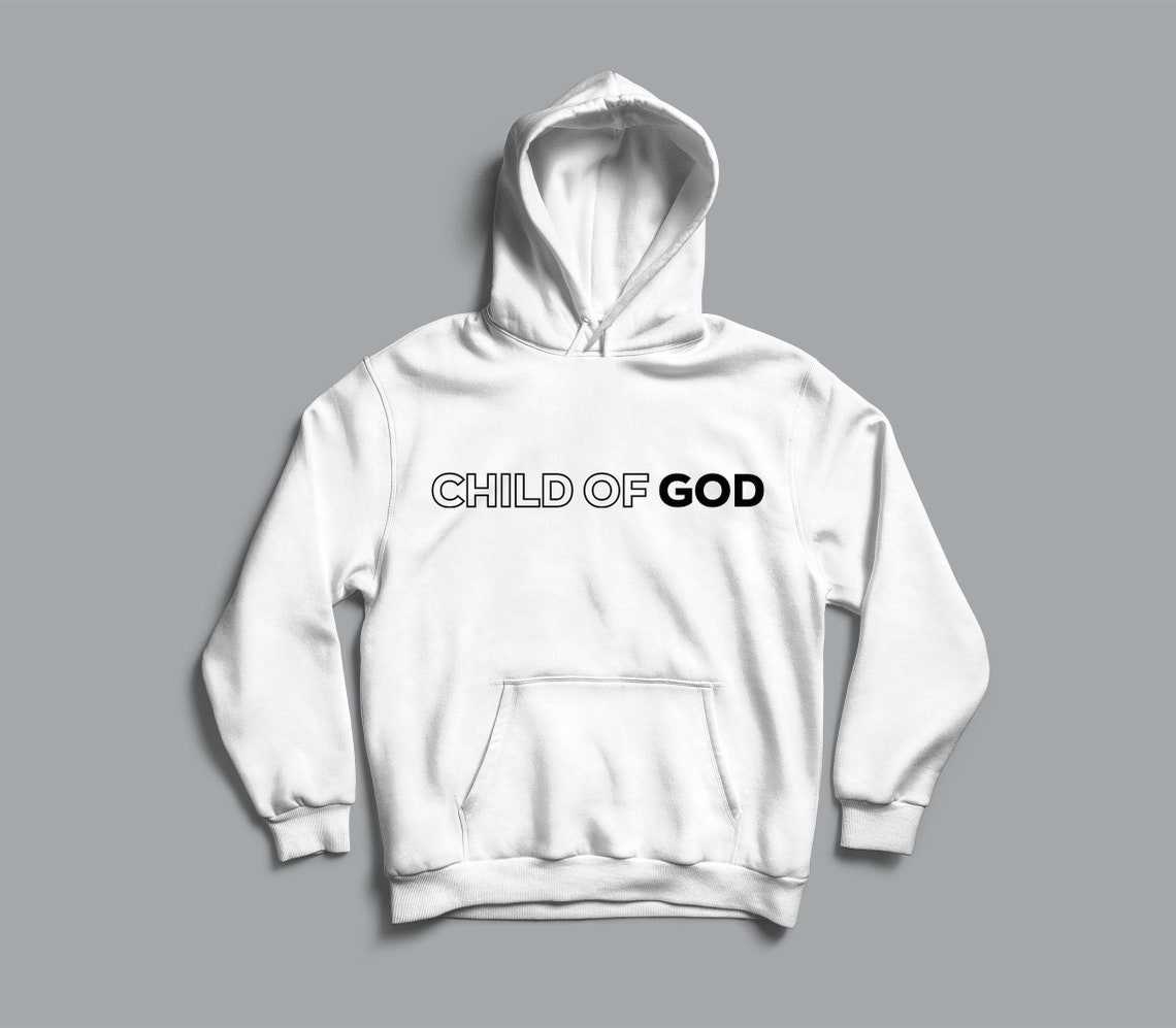 Child of God Christian Hoodie, Unisex Bible Verse Hoodie, Religious