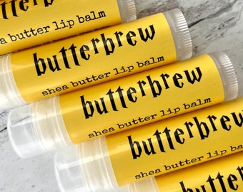 Wizard’s ButterBrew Shea Butter Lip Balm, All Natural Chapstick, Luxury Lip Butter, Stocking Stuffer, Gifts under 10, Magical Cute Gifts