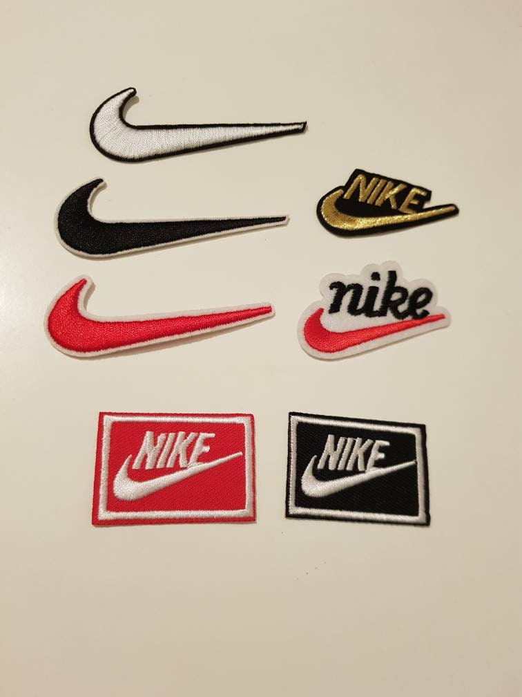 NIKE Sports Brand Patch DIY Streetwear Etsy