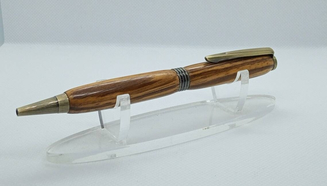 Wooden pencustom penwood ball point penrefillable ballpoint Etsy