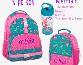 KiuLoam 17 Inch Unicorn & Mermaid Scales Laptop Backpack - School Bookbag For Teens, Lightweight Daypack - View #9