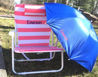 children's beach chairs personalized