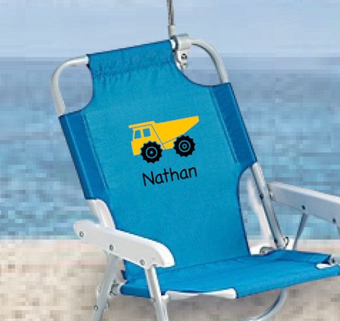 BEACH CHAIR Baby/new Designs/dump Truck Kids Etsy