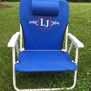 PERSONALIZED BEACH CHAIR/Adult beach chair/big kids beach chair/big kids folding beach chair/beach chair for teens/ Adult sand chair