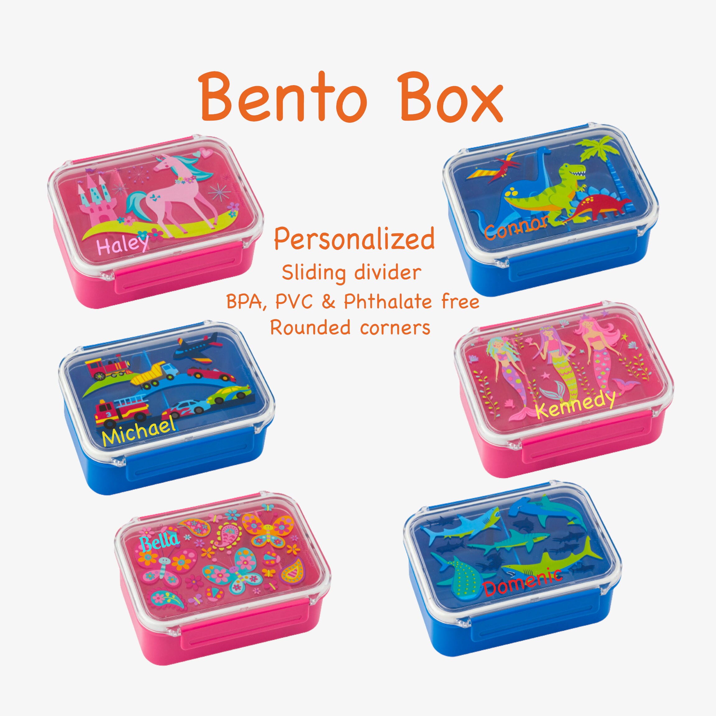 Bento Box Personalized Bento Box Back to School Food Etsy