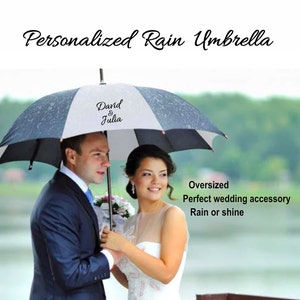 WEDDING UMBRELLA/Bridal Party umbrella/personalized umbrella/adult umbrella/wedding umbrella/large umbrella/bride and groom umbrella