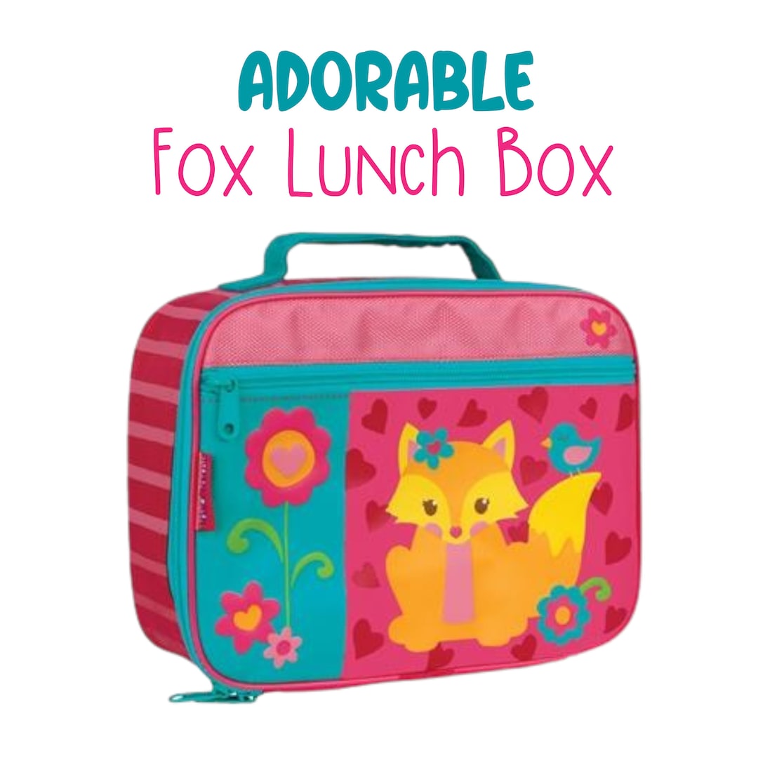 Girls Lunch Box Backpack/fox/personalized Insulated Lunch Box/forest ...