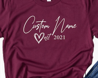 Custom Grandma Shirt: Personalized Grandparent Gift