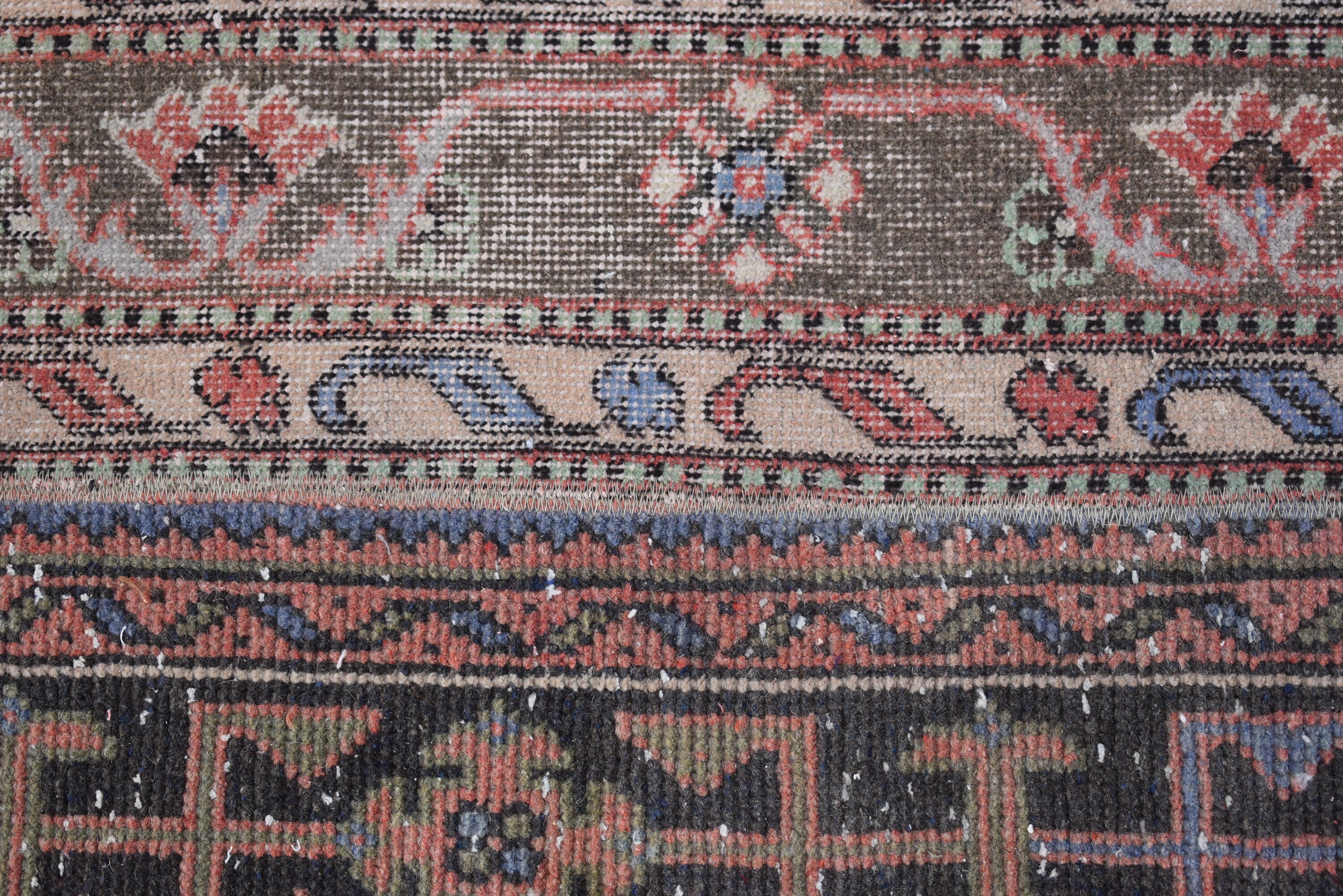 Turkish rug Vintage rug Handmade rug Circle rug Small area | Etsy