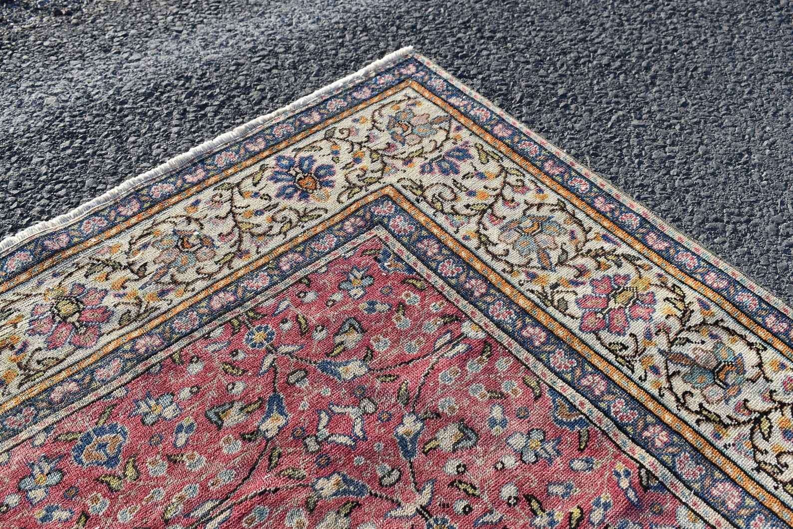 Turkish Faded Red Rug Oversize Rug Turkish Vintage Rug Etsy