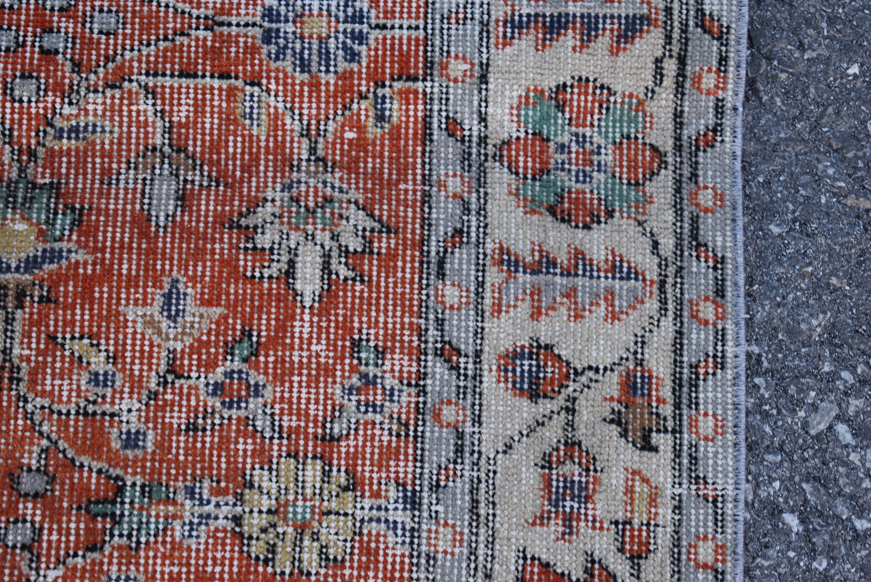 Roter Teppich Türkischer Vintage Teppich Handgemachter | Etsy