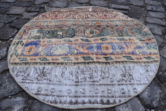 Oriental Green Rug, Turkish Rug, Vintage Handmade Rug, Small Area Rug, Circle Rug, Bohemian Rug, Boho Home Decor, Carpet 2.7 X 2.7 Ft TV1487 - Etsy Oriental Green Rug, Turkish Rug, Vintage Handmade Rug, Small Area Rug, Circle Rug, Bohemian Rug, Boho Home Decor, Carpet 2.7 X 2.7 Ft TV1487 - Etsy