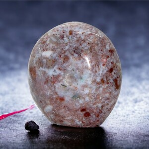 Madagascar Ocean Jasper Crystal Freeform with Druzy