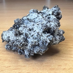 Galena with Quartz Mineral Specimen