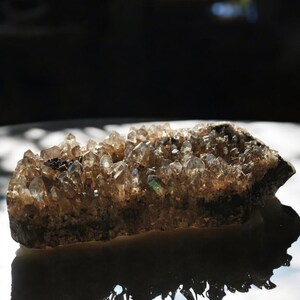Smoky Quartz Cluster with Points | Natural Smoky Quartz Mineral