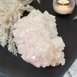 Natural Light Pink Halite California