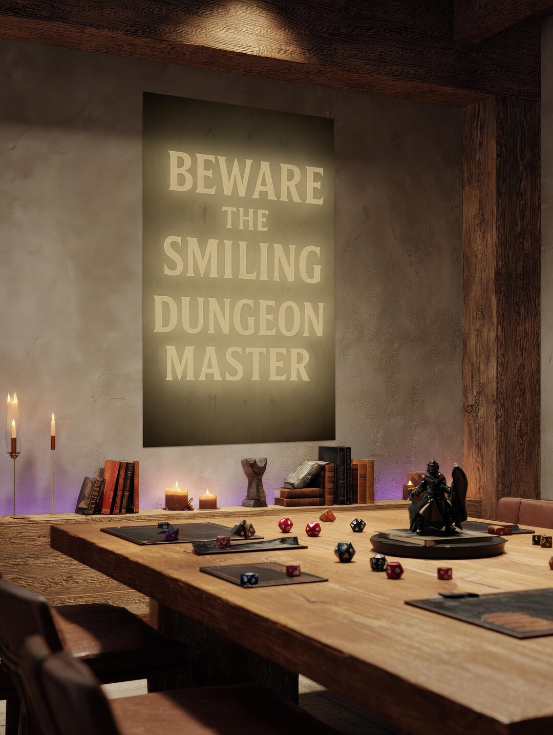 Beware of the Smiling Dungeon Master - Poster Dungeons and Dragons ...
