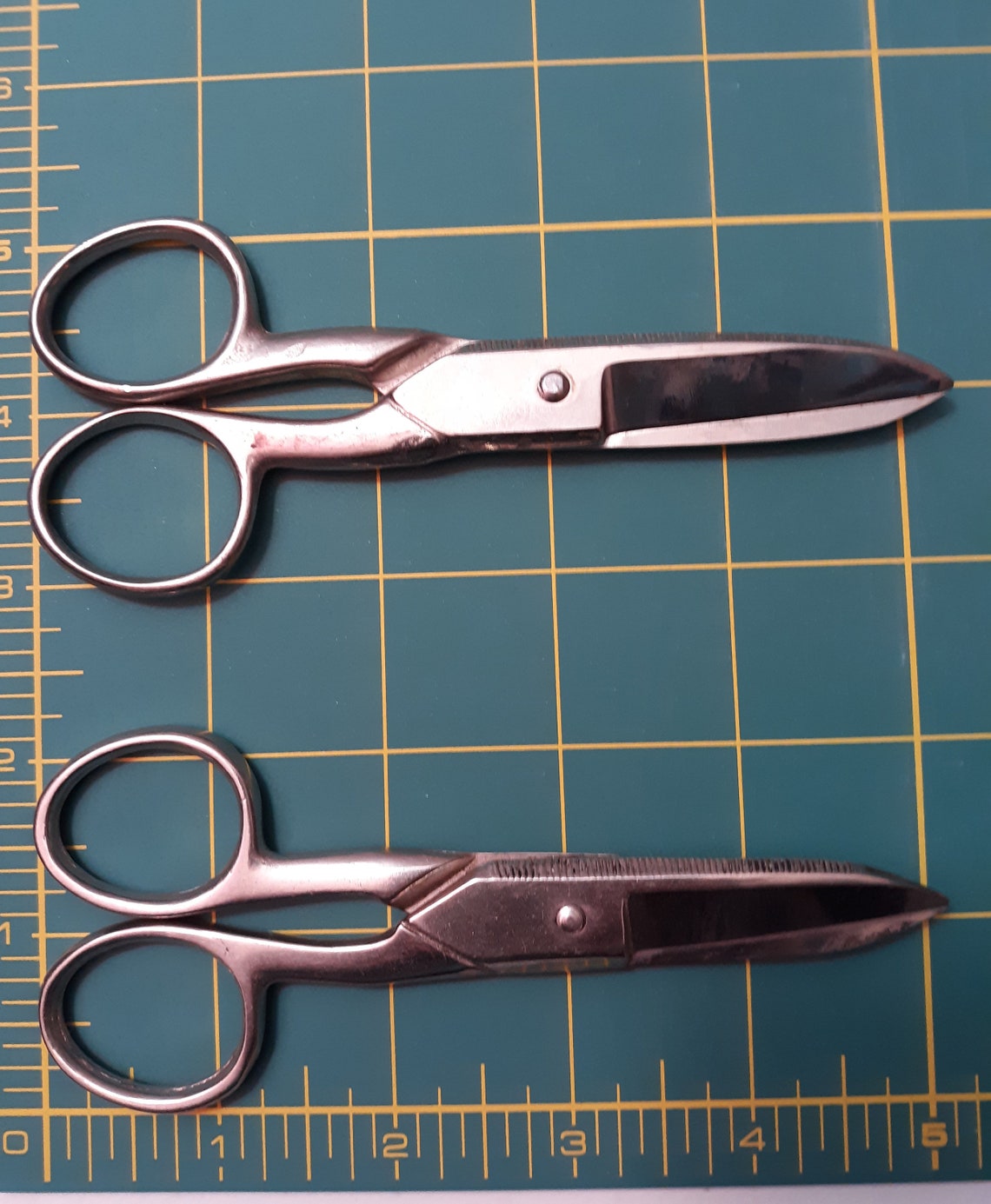 Vintage Wiss Scissors/ Two Pair/ 5 1/4 175 & 175E3 Etsy