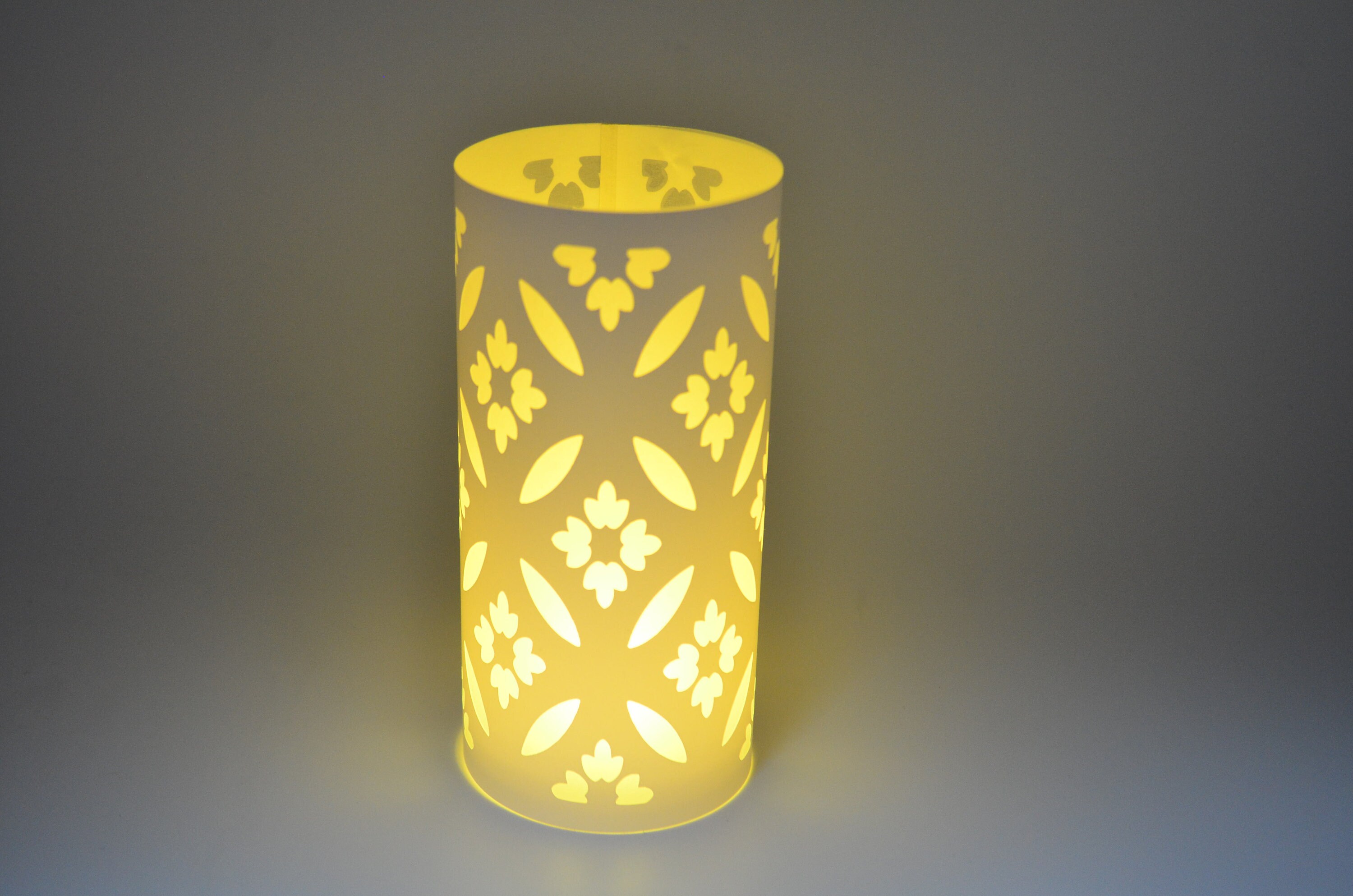 Vellum Luminary Flower Ornament2 Pieces1 led light Etsy