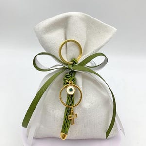 10 pcs, Evil eye favor, Greek baptism favors, Greek baptism martyrika, koufeta bomboniera, Greek wedding boubounieres