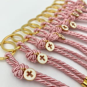 10pcs, Greek baptism favors, Cross favors, Keychain martyrika, First communion favors, Orthodox favors.