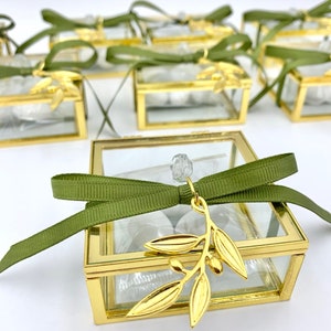 Olive branch favor | luxury wedding favors | Wedding bomboniere | Greek bomboniera | koufeta wedding