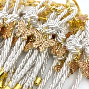 10 pcs, Butterfly Keychain Favors , First Communion Favors For Guests, Greek Orthodox Baptism Favors, Martyrika