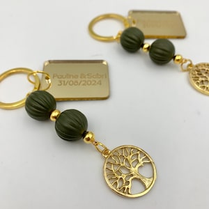 Tree of life Wedding favors, Tree of Life Keychain, Tree of Life Key Chain, Tree Key Ring, Tree of life good luck charm, 10pcs