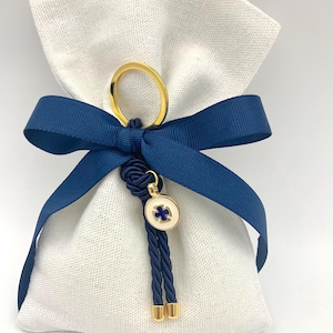 10 pcs, Greek orthodox boubounieres, christening favors, Keychain cross favors, Orthodox baptism bomboniera, koufeta, Martyrika.