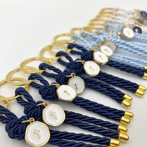 Key chains martyrika, Cross Baptism Favors, Greek Orthodox Baptism Favors, Martyrika, Christening favors, First communion favors