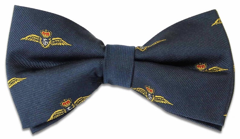 Fleet Air Arm "Wings" (Pretied) Silk Bow Tie image 1