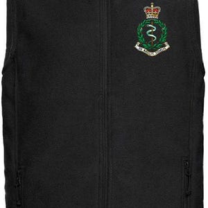 RAMC Premium Outdoor Sleeveless Regimental Fleece (Gilet) image 1