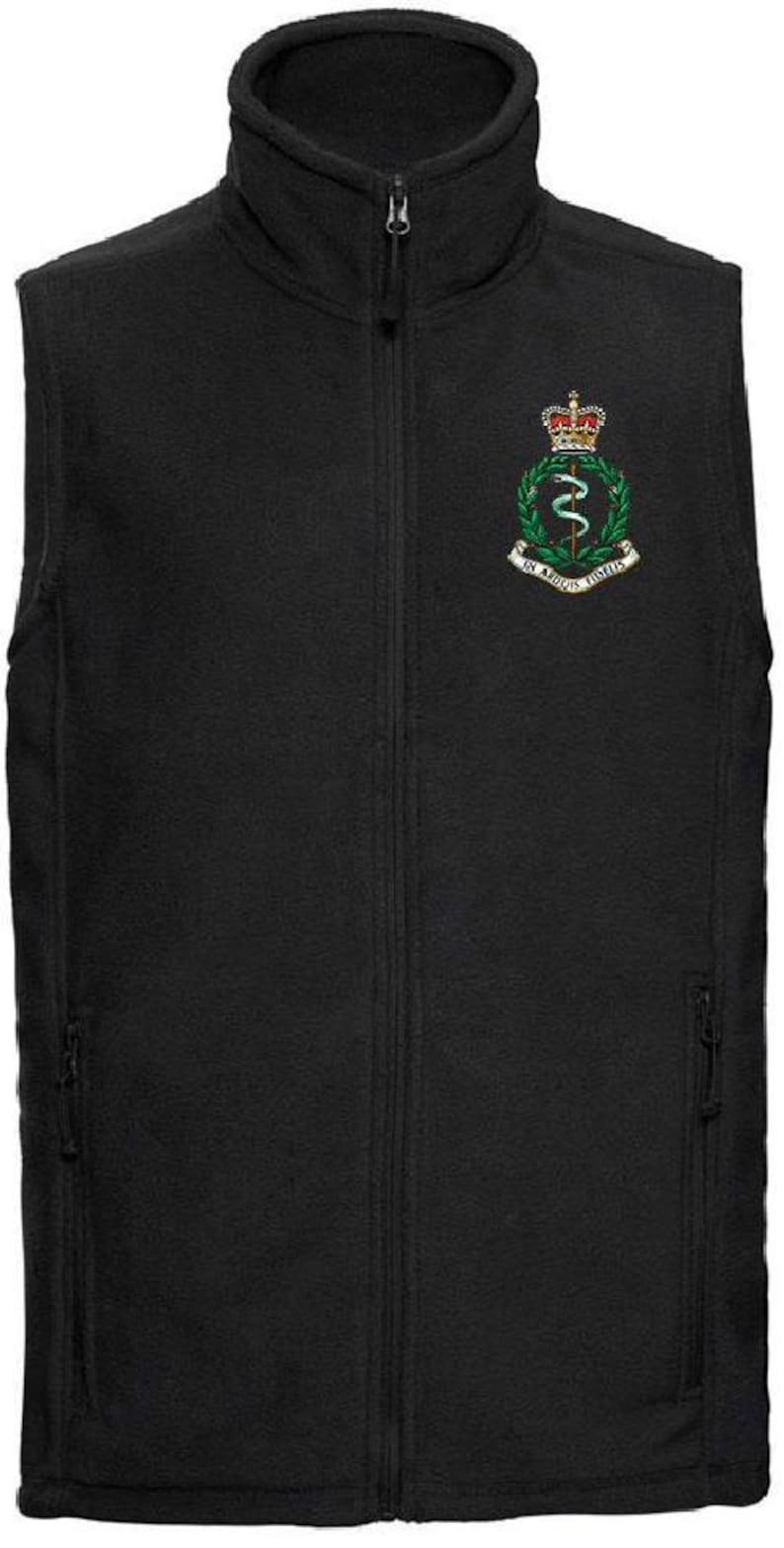RAMC Premium Outdoor Sleeveless Regimental Fleece (Gilet) image 1