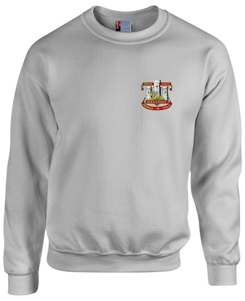 Devonshire and Dorset Regimental Heavy Duty Sweatshirt image 7