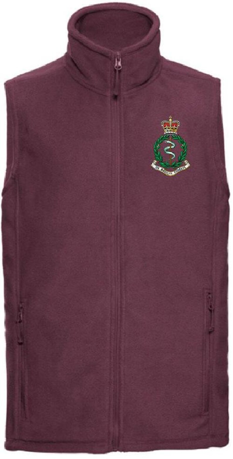RAMC Premium Outdoor Sleeveless Regimental Fleece (Gilet) image 4