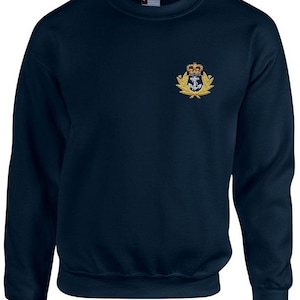 Royal Navy Heavy Duty Sweatshirt (Cap Badge)