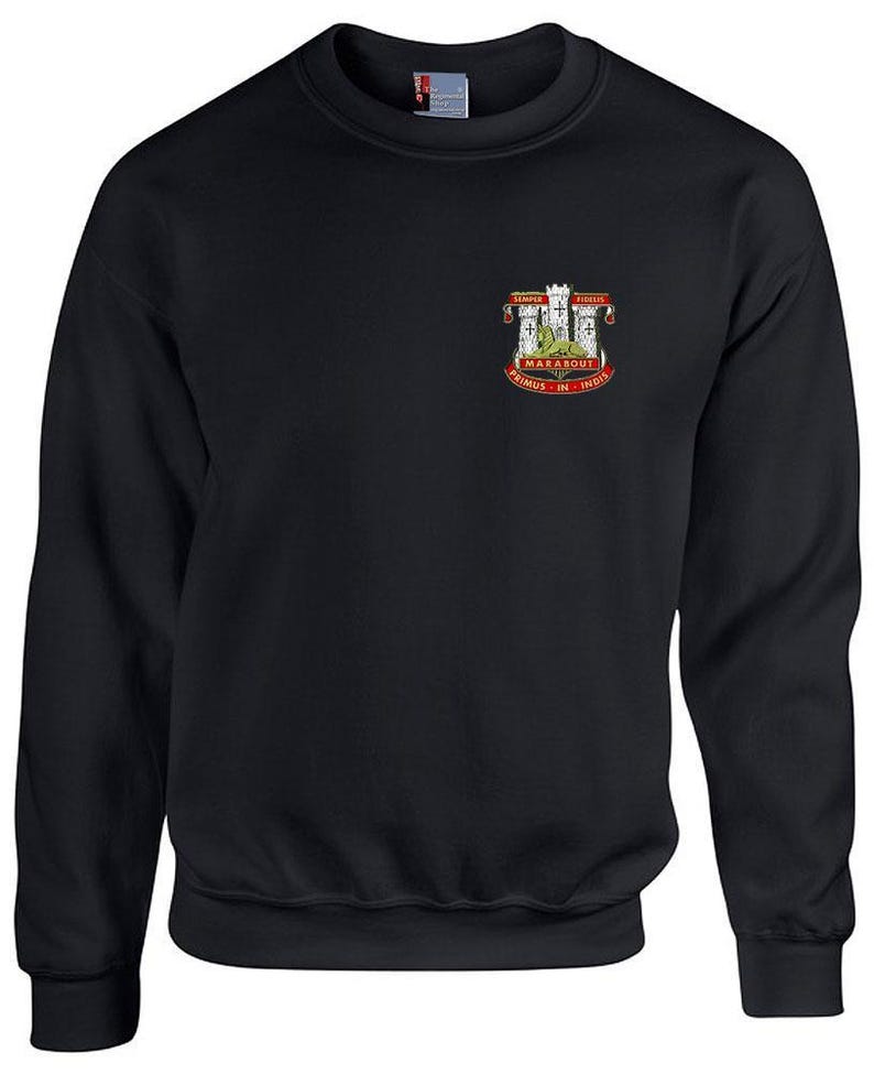 Devonshire and Dorset Regimental Heavy Duty Sweatshirt image 2
