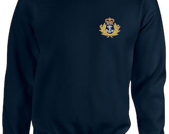 Royal Navy Heavy Duty Sweatshirt (Cap Badge)