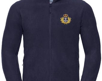 Forro polar premium para exteriores de la Marina Real (con insignia en la gorra)